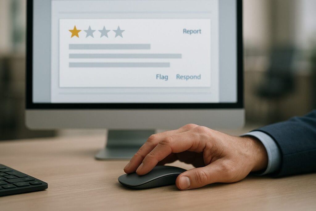 rtc director trying to remove negative reviews