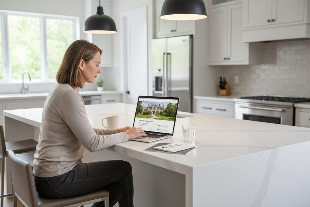 parent researching residential treatment centers