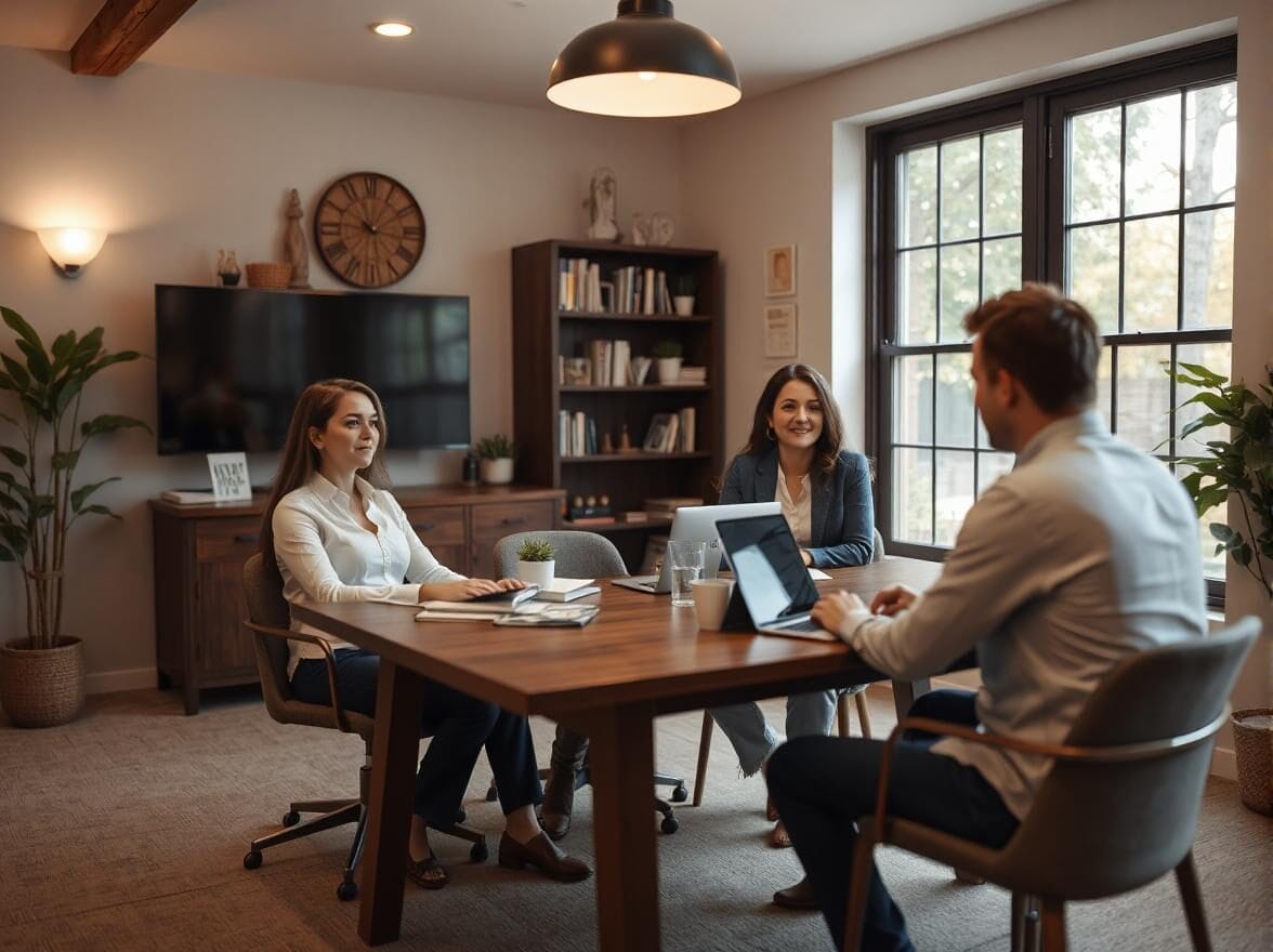 rtc admissions team in meeting