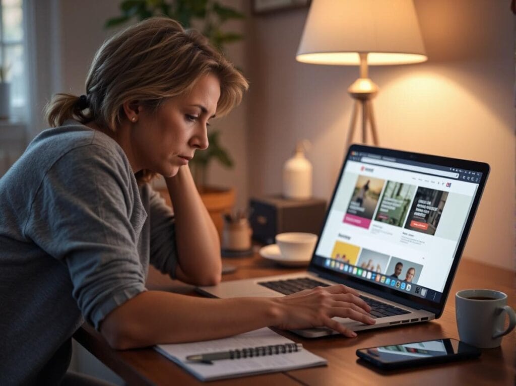 mother of troubled teen looking at treatment programs